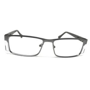 WILEY X AXIS Z94.3 WX Z87-2 GUNMETAL SAFTEY EYEGLASSES FRAMES 58-16 W/CASE